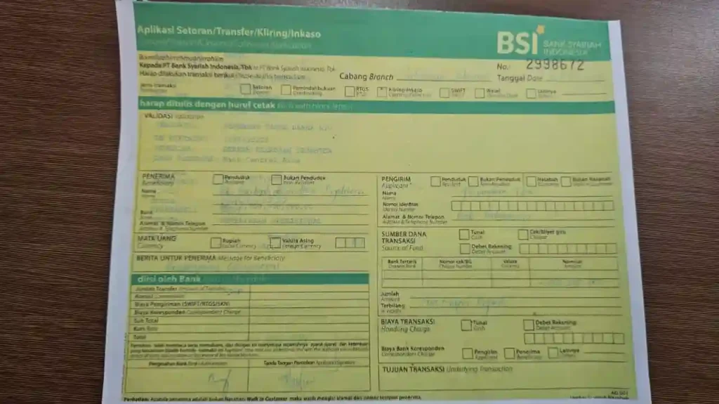 bukti transfer dirut pdam nurpan