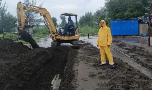 Dinas PUPR Indramayu Buka Saluran Pataya Penyebab Banjir di Pusat Kota
