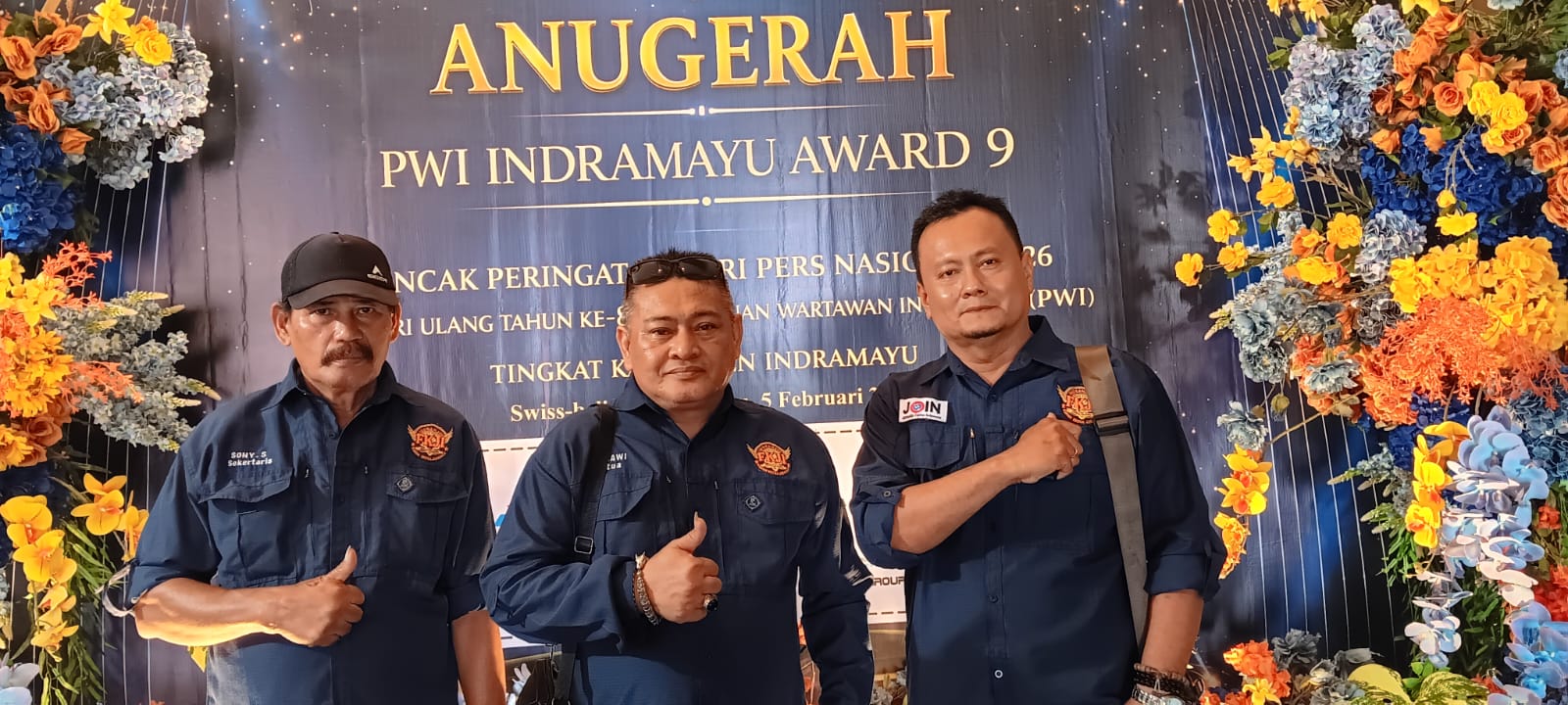 Hadiri HUT Ke-80 PWI, Bentuk Komitmen Ketua FKJI Asmawi Day Dukung Eksistensi Pers Lokal