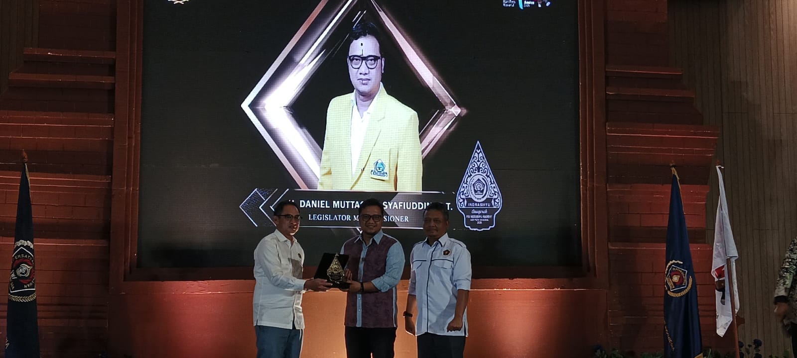 Daniel Mutaqin Beri Apresiasi di Puncak HPN 2026 dan HUT ke-80 PWI Indramayu