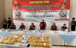 Awal Ramadhan, Polda Kalsel Bongkar Jaringan Narkoba Antarprovinsi dan Sita 29,9 Kg Sabu